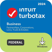 Load image into Gallery viewer, TurboTax Business 2024: Software, Federal Tax Return [PC Download]
