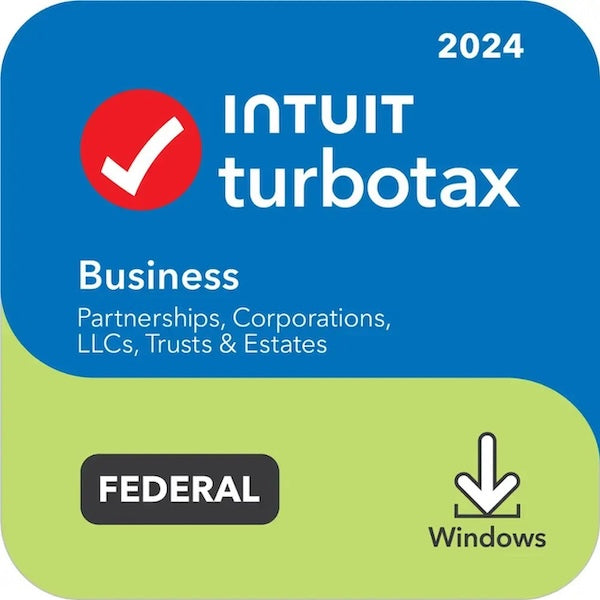 TurboTax Business 2024: Software, Federal Tax Return [PC Download]