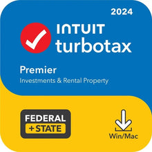 Load image into Gallery viewer, TurboTax Premier 2024: Federal &amp; State Tax Software + E-file [PC/Mac Download]
